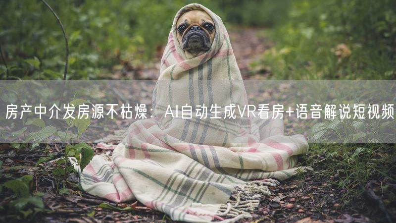 房产中介发房源不枯燥：AI自动生成VR看房+语音解说短视频